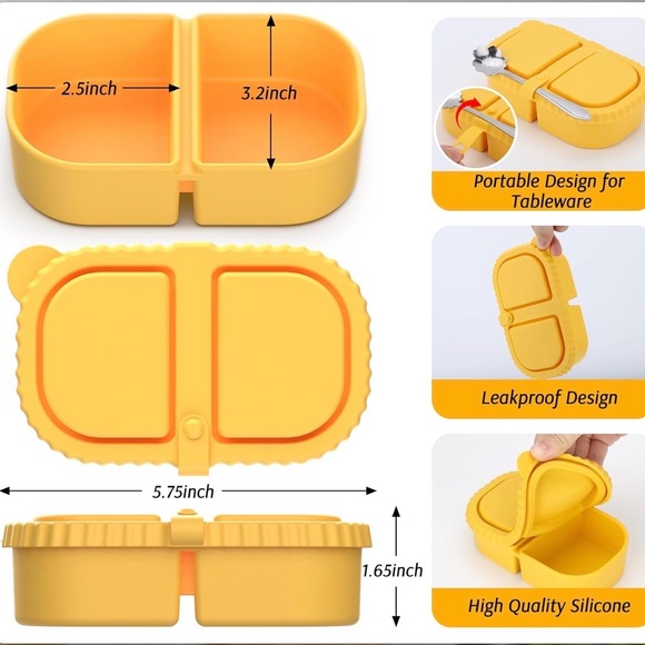 Colorful Stackable Food Storage Containers
NWT - Picture 2 of 7